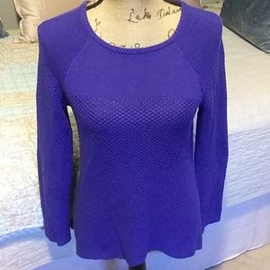 Nicole Miller back zip sweater, EUC